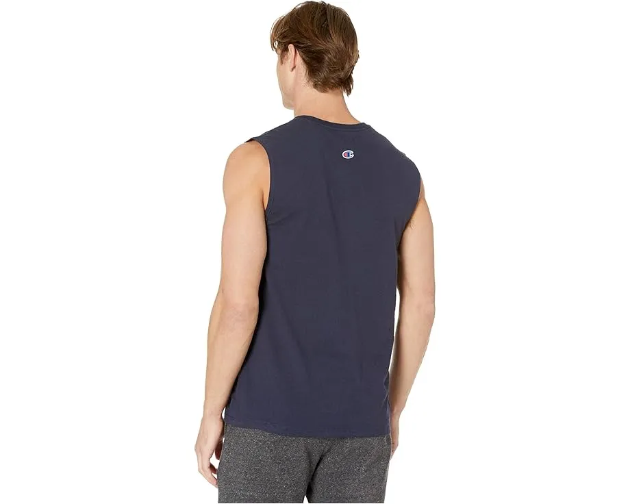 Безрукавка Champion Classic Graphic Muscle Tee темно-синяя