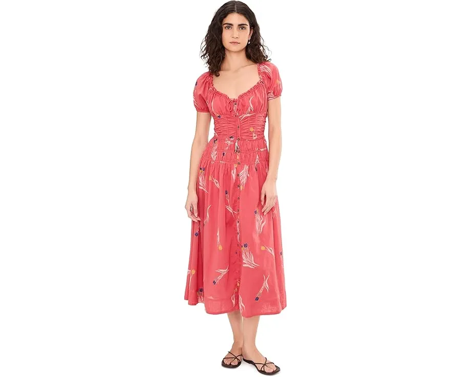 Платье миди Complete Me с асимметричной юбкой от Free People