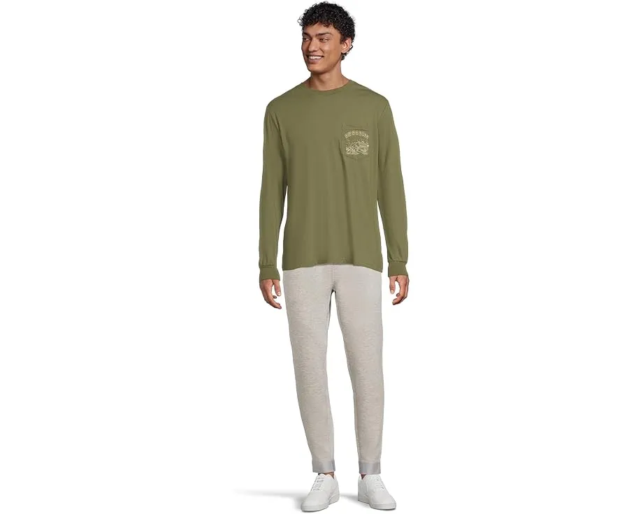 Футболка Chubbies The Handy Man с длинным рукавом и накладным карманом