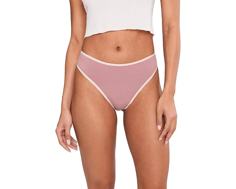 Трусики-стринги Bliss Bare Cotton 3 шт из дышащего хлопка пима