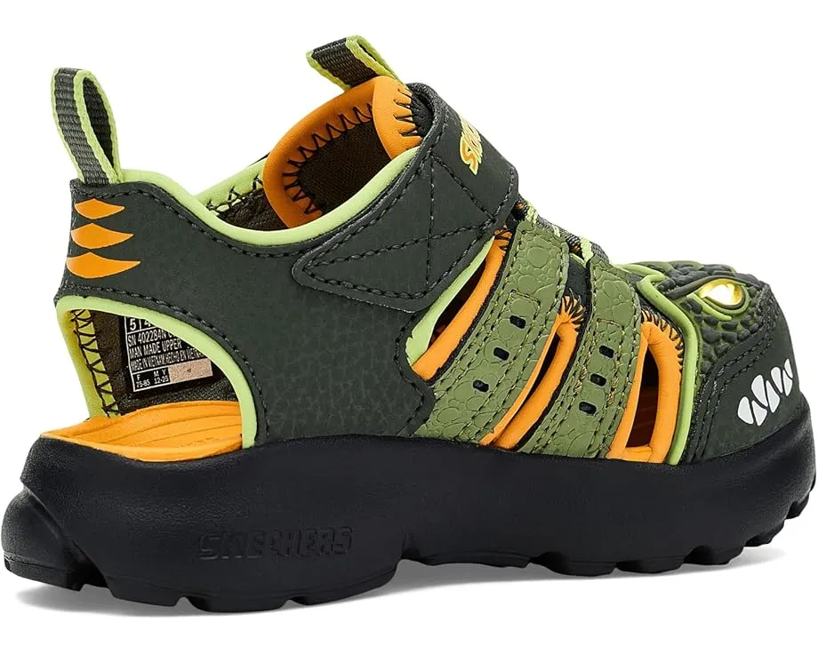 Детские сандалии SKECHERS KIDS Razor Splash со светящимися элементами