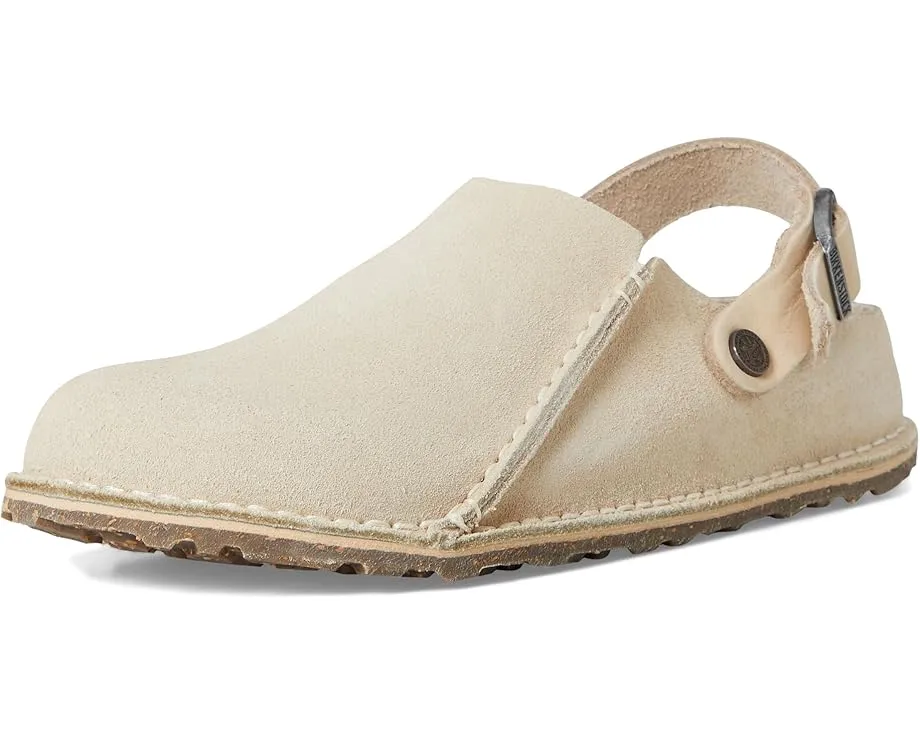 Биркенштоки Birkenstock Lutry 365 из замши со съемной стелькой