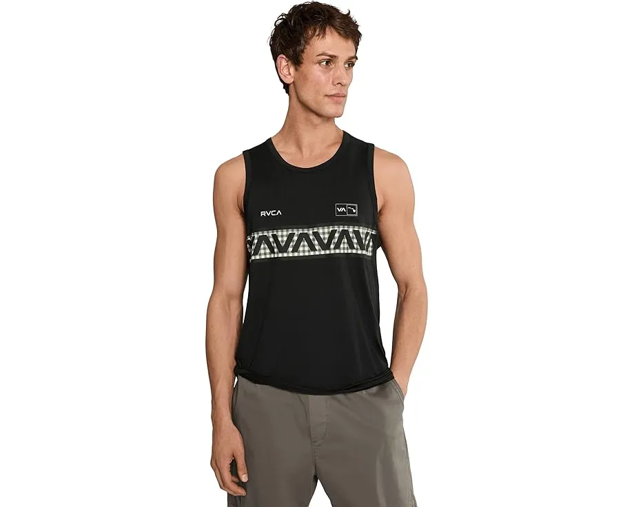 Топ RVCA HAWAII SPORT VENT SL без рукавов с перфорированными вставками