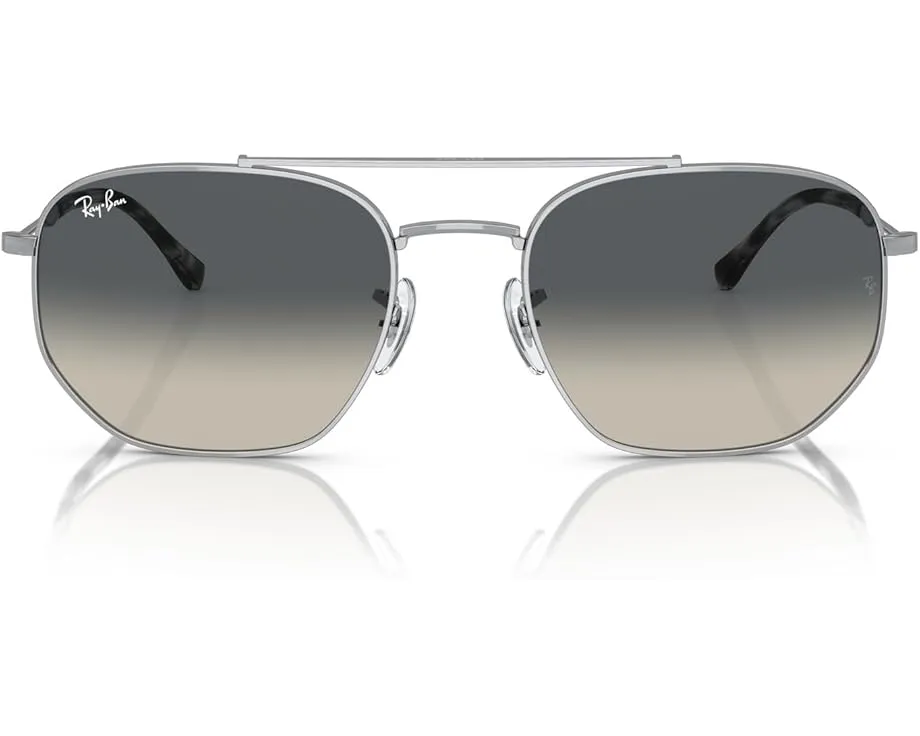 Солнцезащитные очки Ray-Ban 0RB3707 с металлической оправой