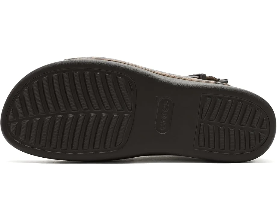 Сандалии-слайды Crocs Dylan Platform с металлическими заклепками