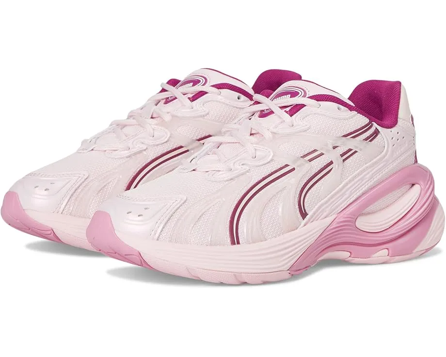 Детские кроссовки PUMA Kids Inverse с перламутровой кожей и полупрозрачной клеткой