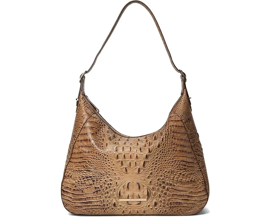 Вместительная сумка через плечо Edie в бохо-шик стиле с двойной пряжкой Brahmin