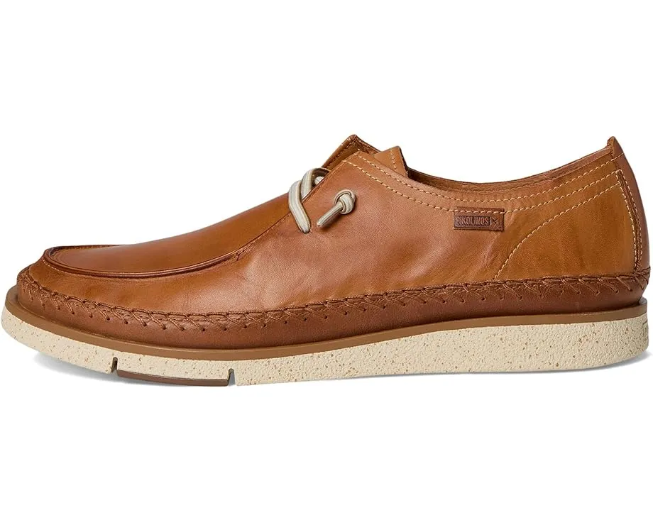Мокасины PIKOLINOS San Juan M6L из натуральной кожи с эластичными шнурками