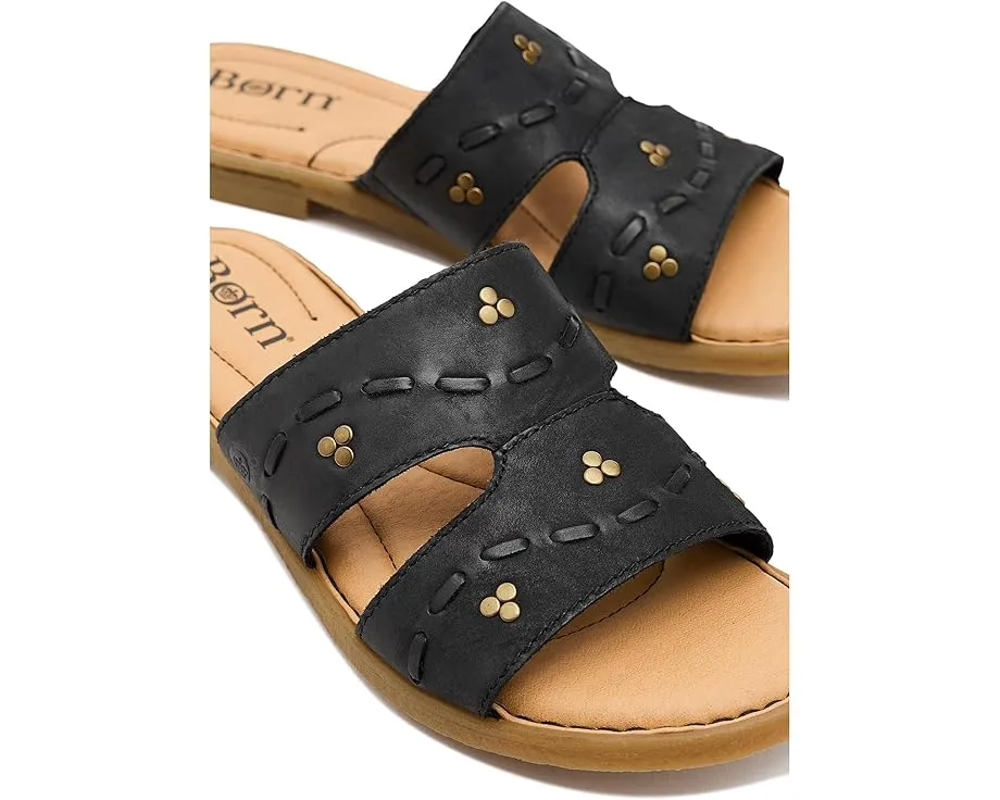 Сандалии Born Benita с декором и низким каблуком