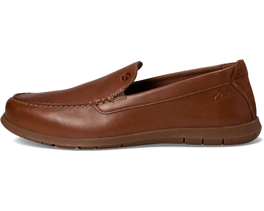 Кроссовки Clarks Flexway Step с замшевым верхом и мокасиновым носком