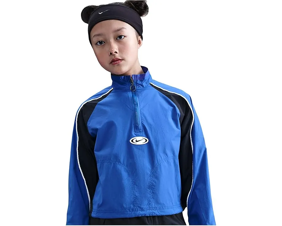 Детская куртка Nike Sportswear Track в стиле ретро с легкой тканью