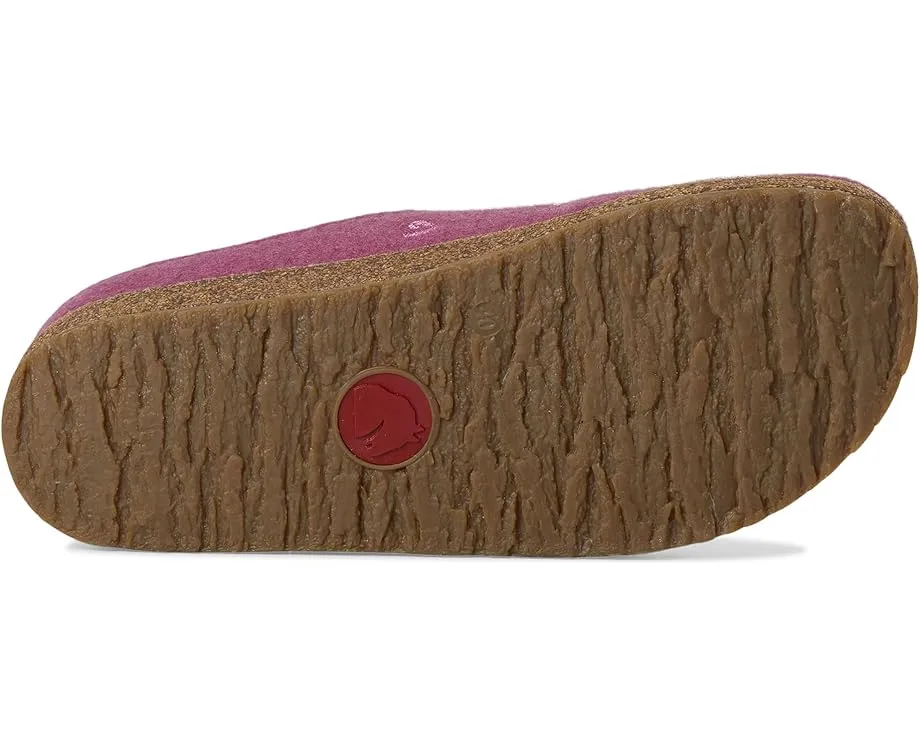 Клоги Cuorcini из чистой шерсти с пробковой стелькой Haflinger