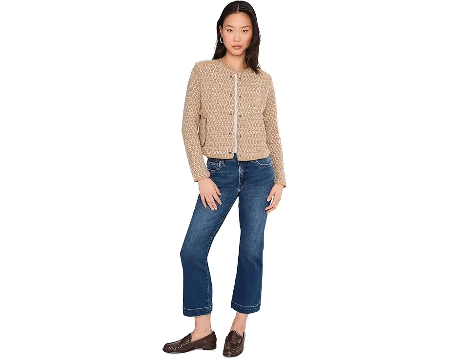 Жакет Brocade Fringe Knit с жаккардовым узором от NIC+ZOE