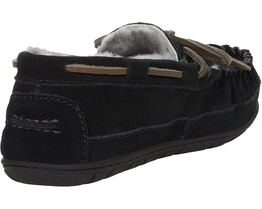 Тапочки L.L.Bean Wicked Good Moccasins из овчины с подошвой TPR