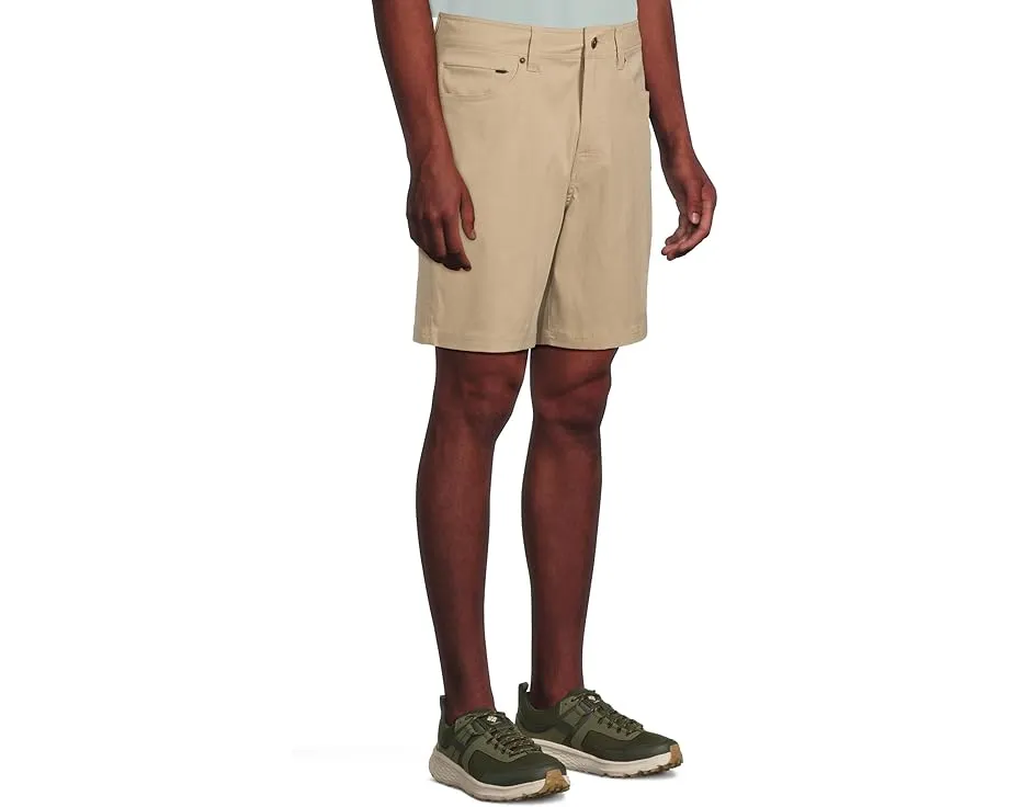 Шорты Prana Stretch Zion 5 Pocket с защитой UPF 50+ и влагоотводящей отделкой