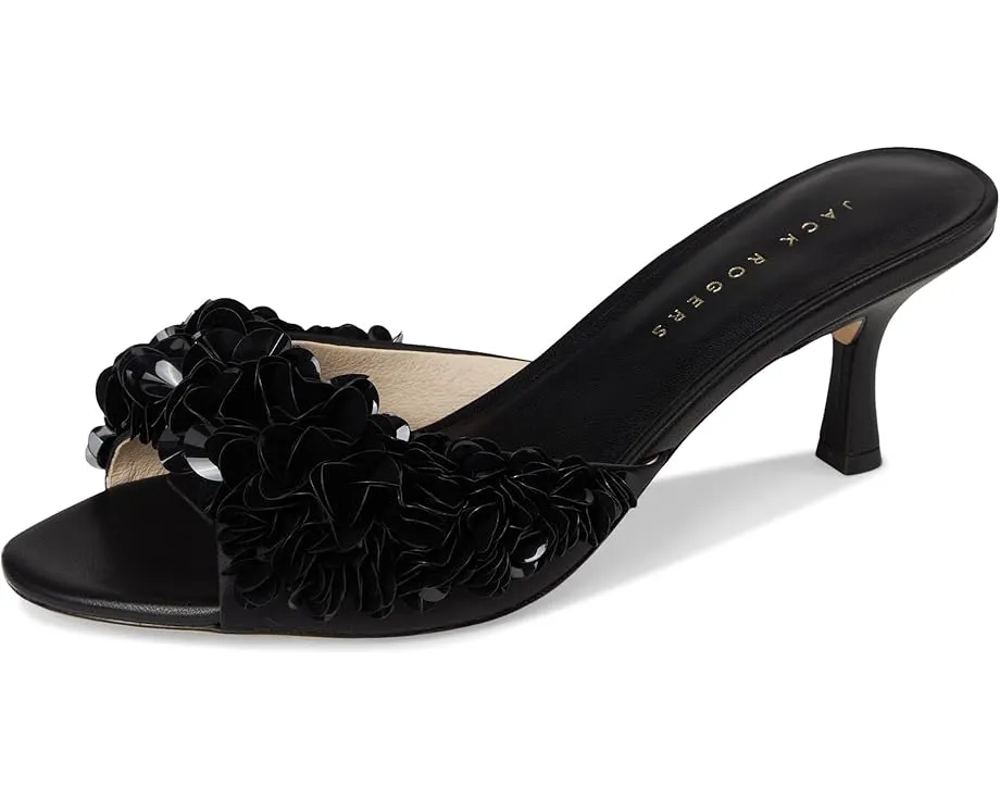 Сандалии Crown Sequin с пайетками и кожаной подошвой Jack Rogers