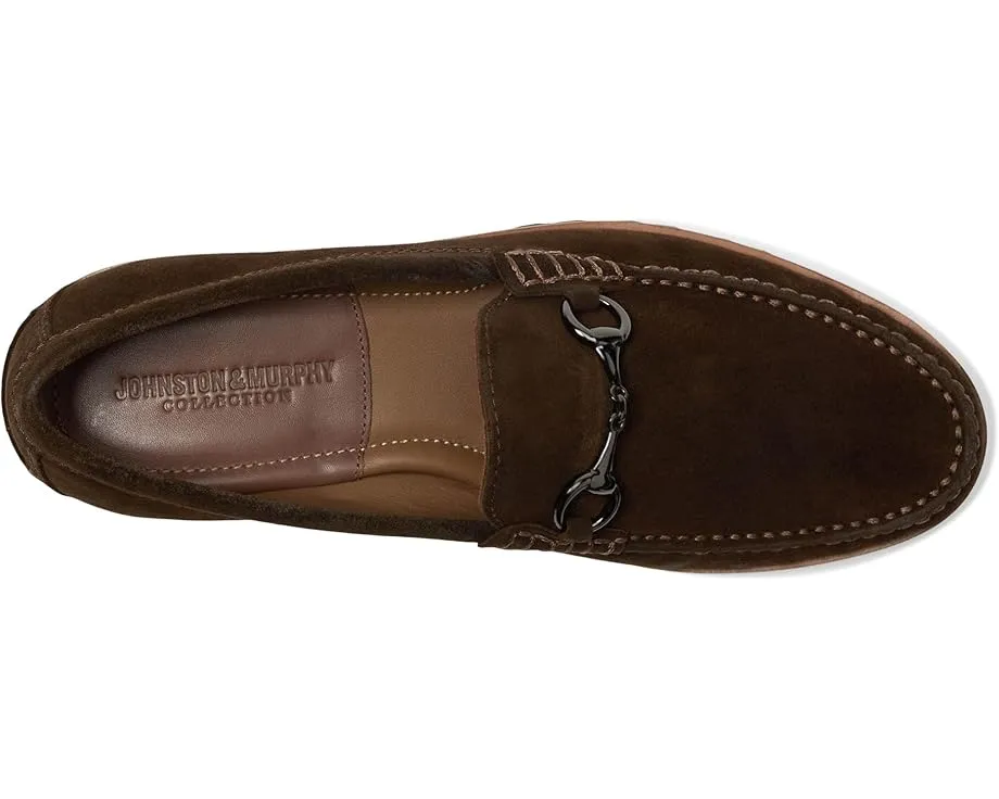 Лоферы Johnston & Murphy Baldwin Lug Bit с замшевым верхом и подошвой из ЭВА
