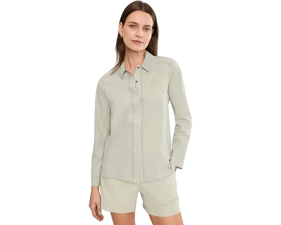 Рубашка Arc'teryx Olia Shirt Long Sleeve с защитой UPF 50+ для треккинга