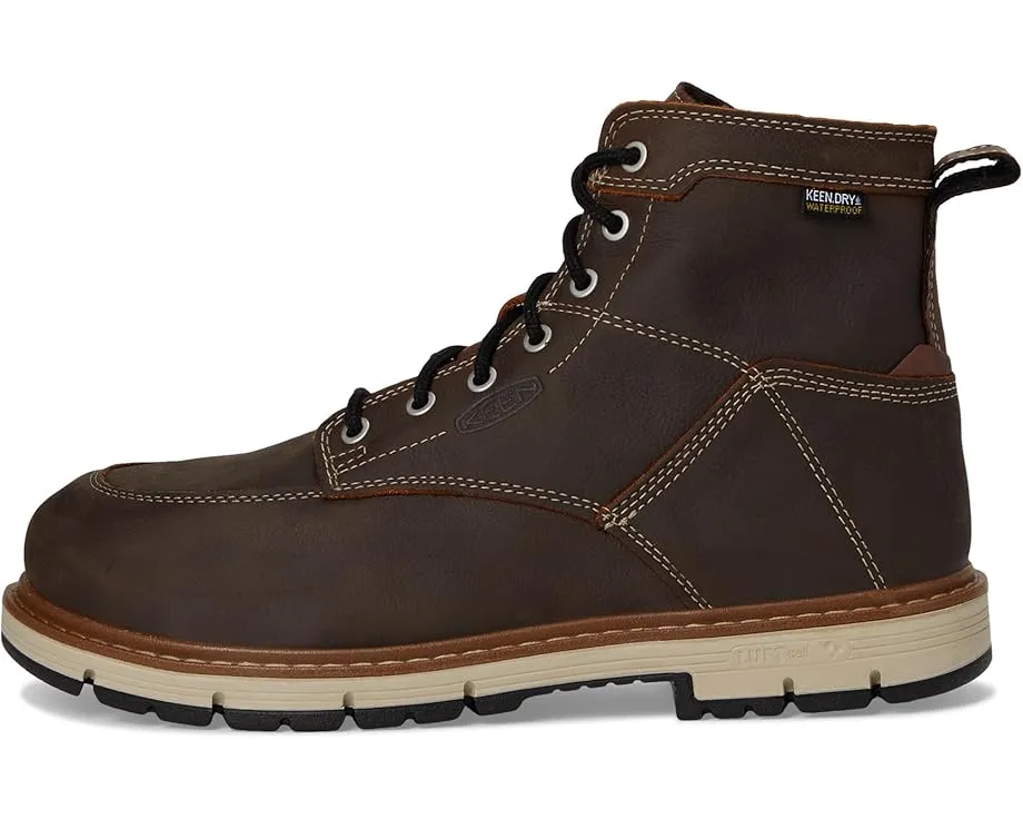 Рабочие ботинки KEEN San Jose 6 дюймов с алюминиевым носком и водонепроницаемой мембраной