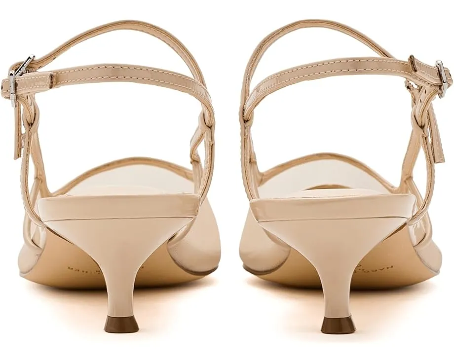 Marc Fisher LTD лодочки Ceddy с котячьим каблуком и ремешком-слингбек