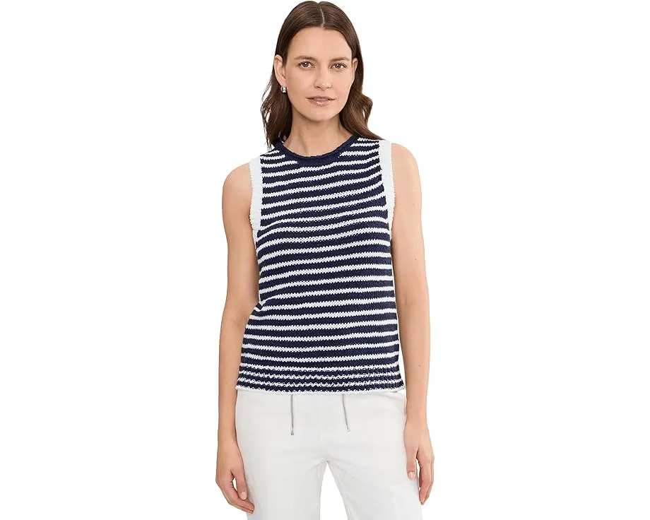 Harbor Pebble Cotton Stripe Tank