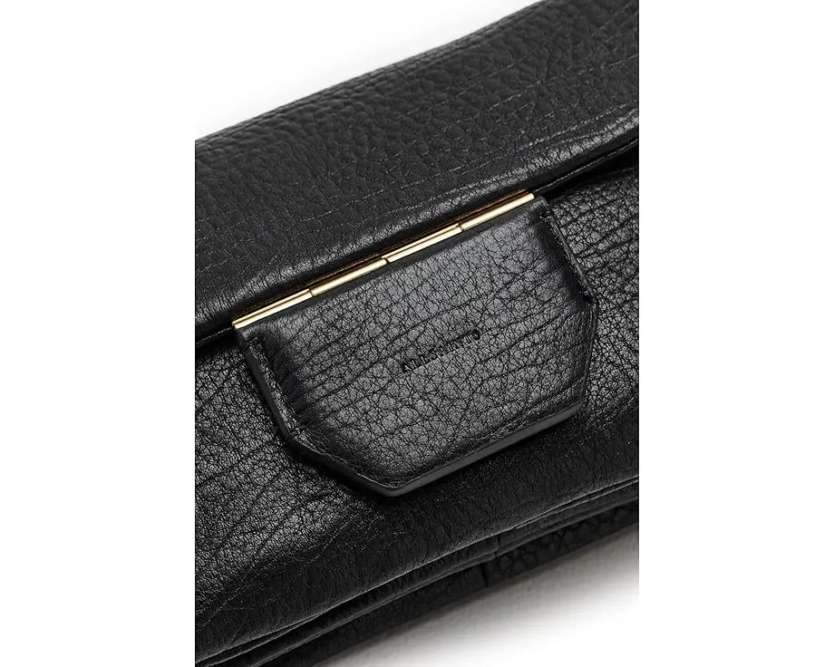 Косуха AllSaints Jupiter Grain из мягкой кожи с магнитной застежкой