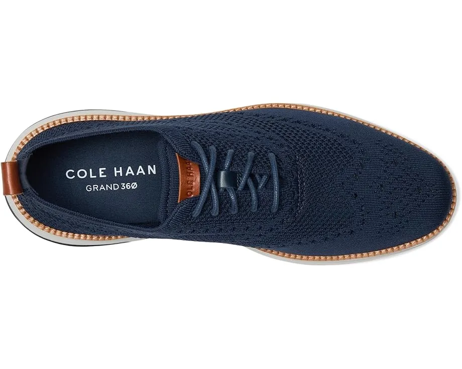 Оксфорды Cole Haan Grand Hurrion Stitchlite Wing Tip с трикотажным верхом