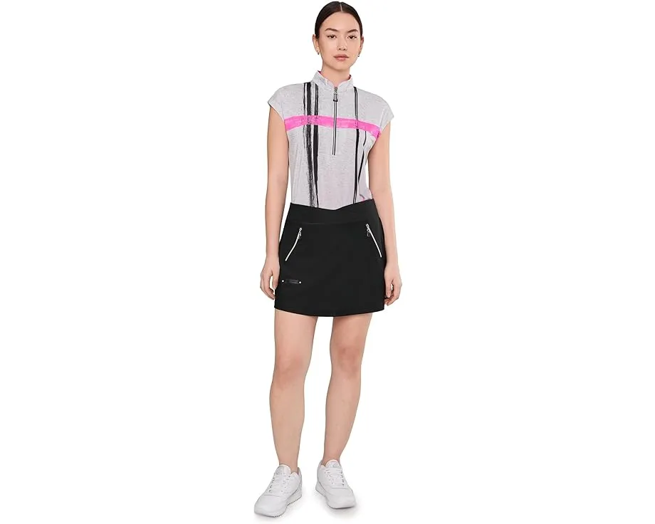 Jamie Sadock элегантный топ с коротким рукавом нежно-розового цвета