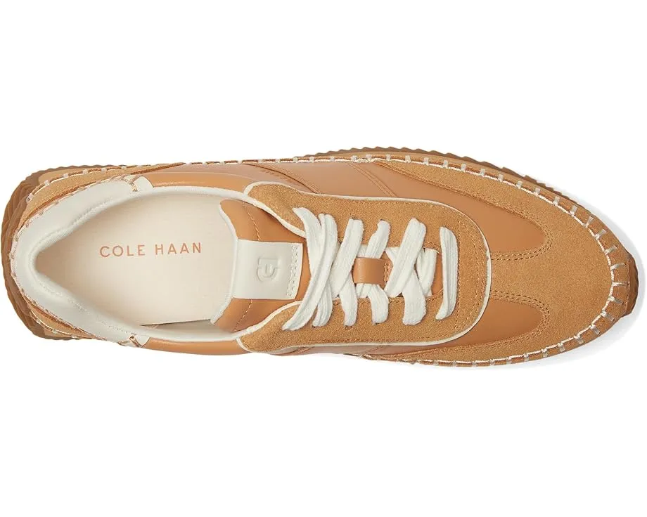 Кроссовки Cole Haan Grandpro Premier Runners из кожи и замши с квадратным носком