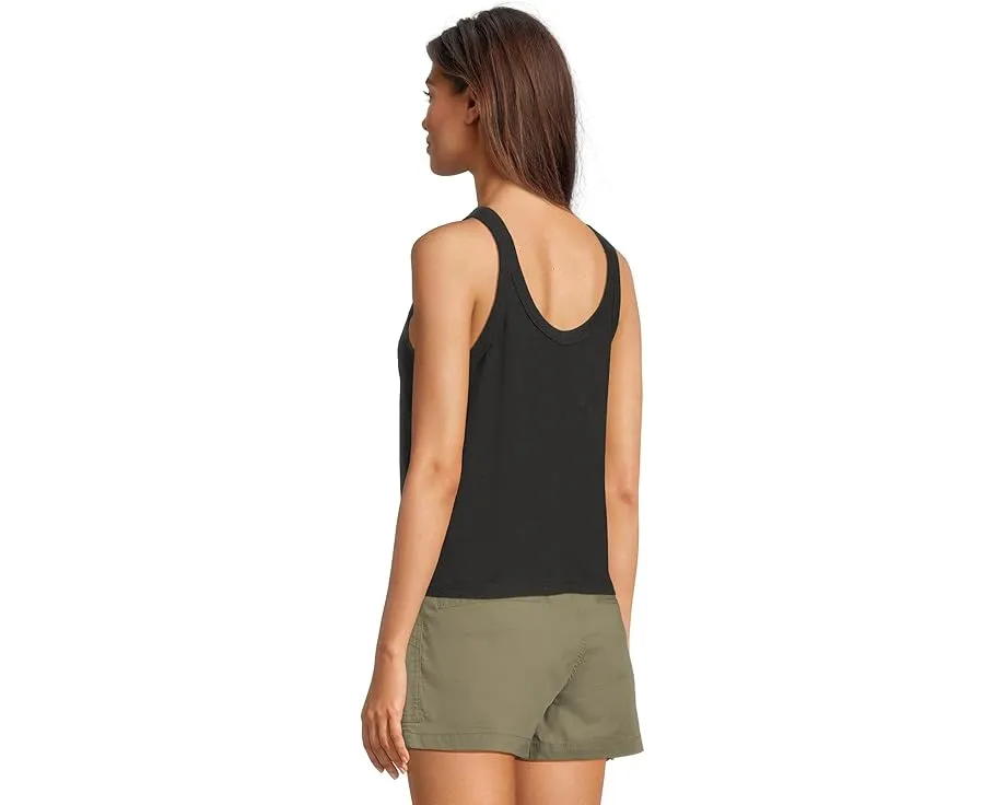 Prana Топ Cozy Up Scoop с круглым вырезом и риббингом из конопли