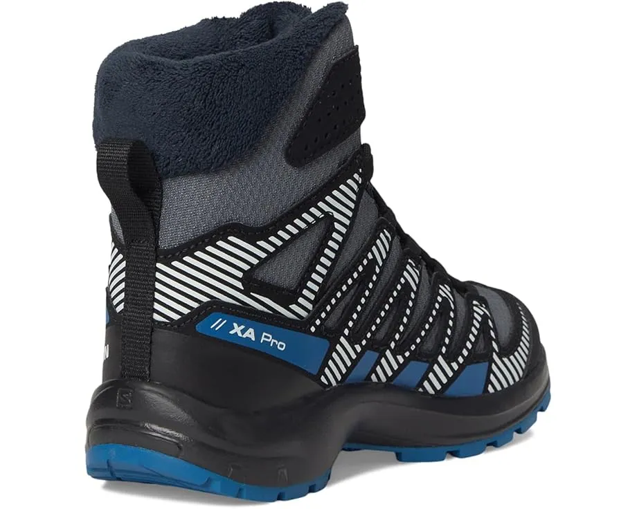 Детские трейловые кроссовки Salomon Xa Pro V8 с системой быстрой шнуровки