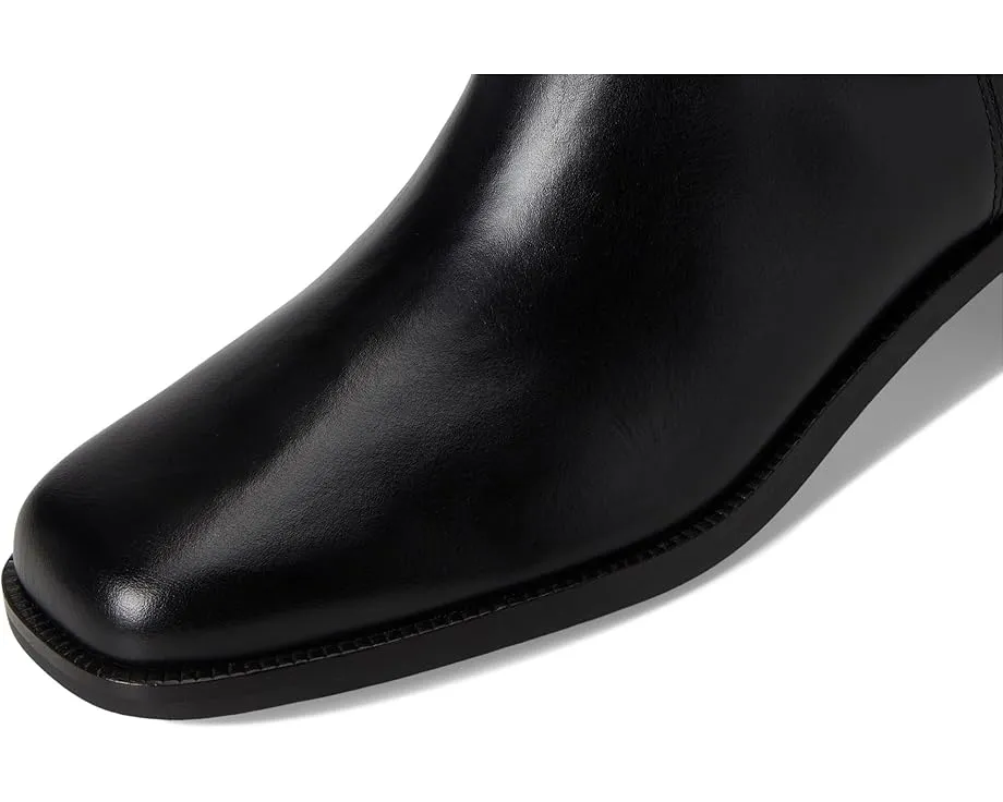 Высокие ботинки Vince Leighton Zip из замши с боковой молнией