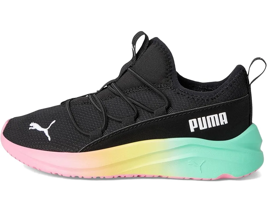 Детские слипоны Puma One4All Fade с круглым носком и резиновой подошвой