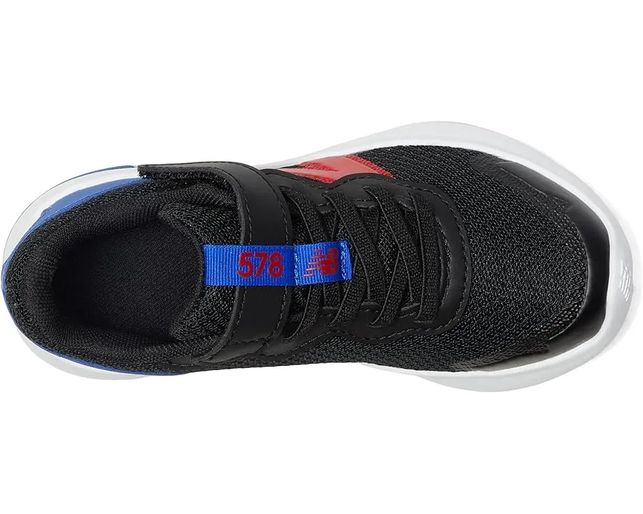 Детские кроссовки New Balance Kids 578v1 с эластичными шнурками и верхней липучкой