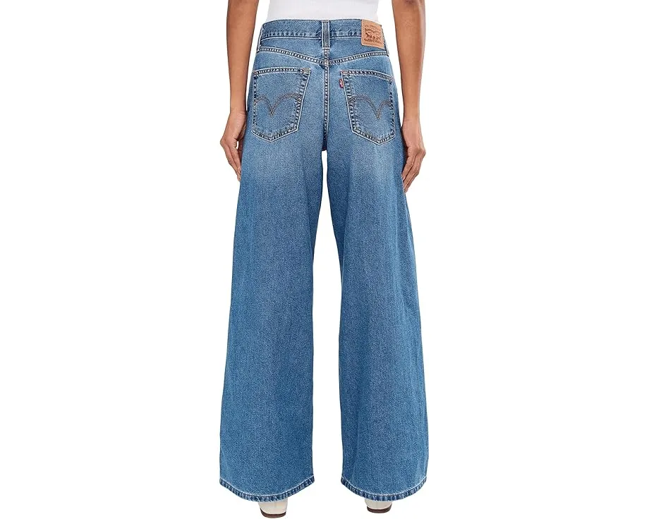 Джинсы Levi's 94 Baggy Wide Leg с широкими штанинами и потертостями