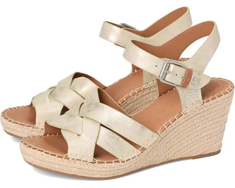 Сандалии Gentle Souls Caspian на танкетке с застежкой на пряжке