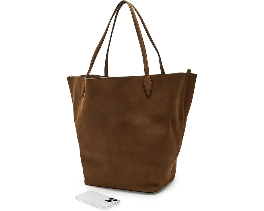 Madewell Сумка-шопер Oversized Shopper Tote из замши большого размера