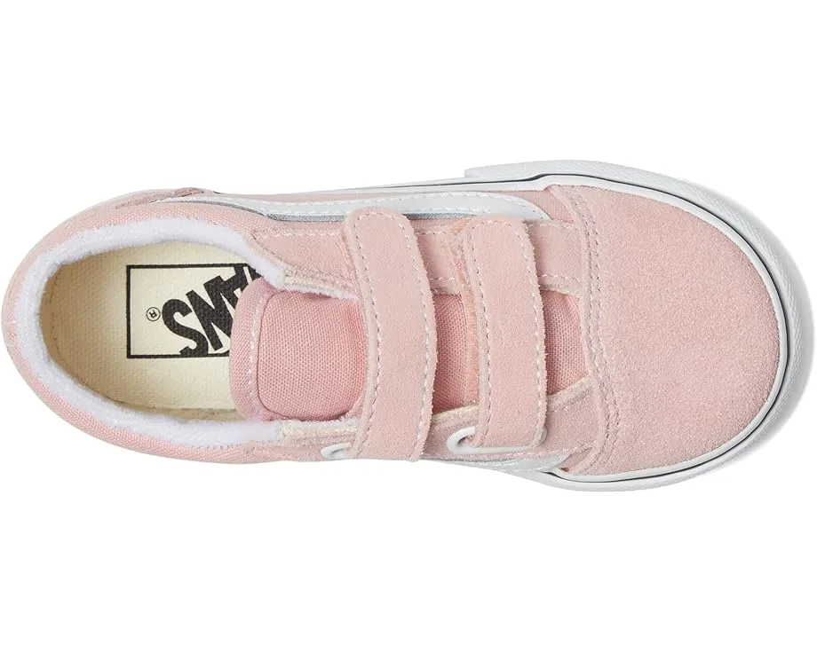 Vans Kids Old Skool V детские кеды с двойной застежкой на липучках