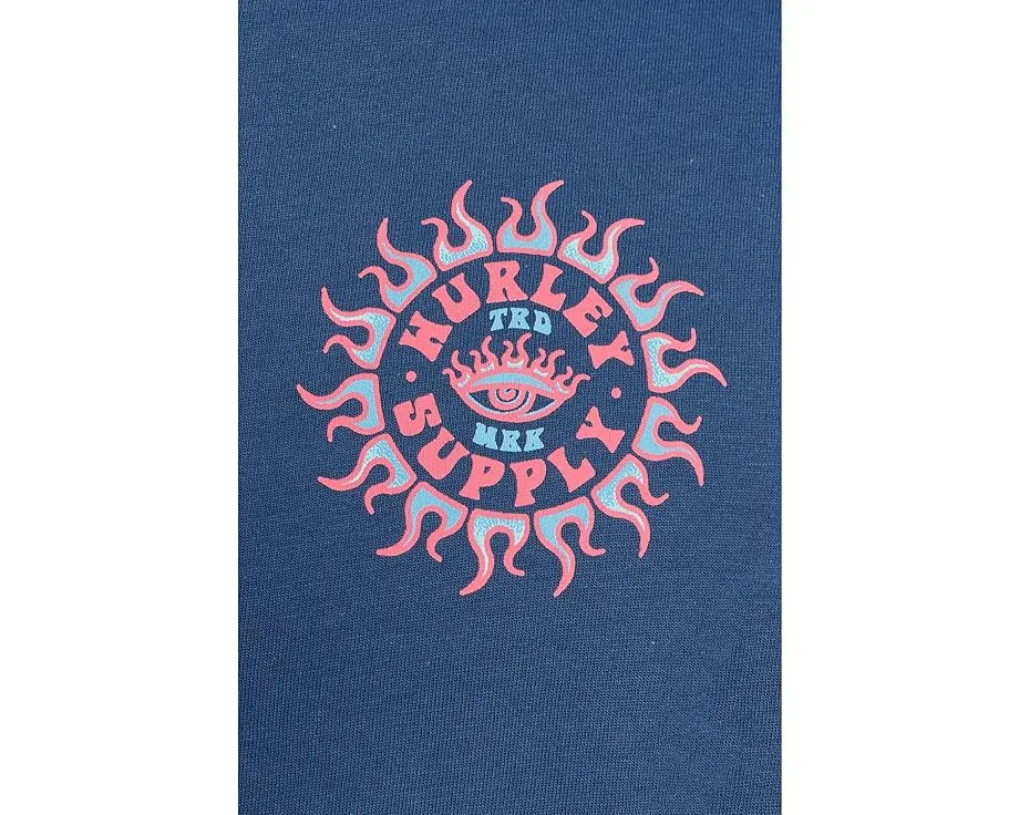 Hurley All Seeing Футболка с коротким рукавом и принтом на груди и спине