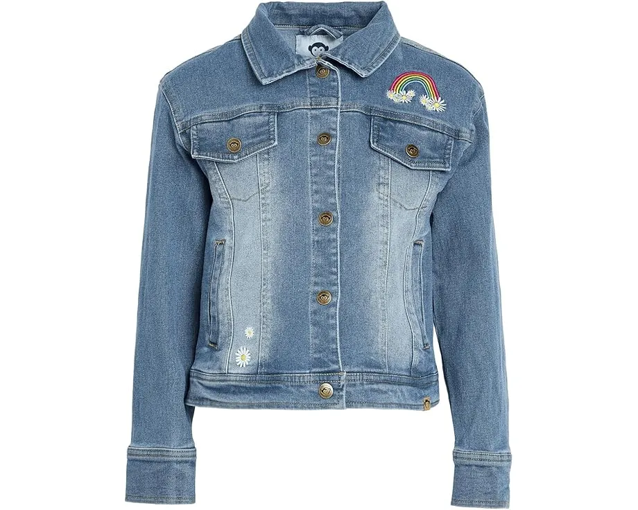 Джинсовая куртка Nora Denim Jacket от Appaman Kids с накладными карманами