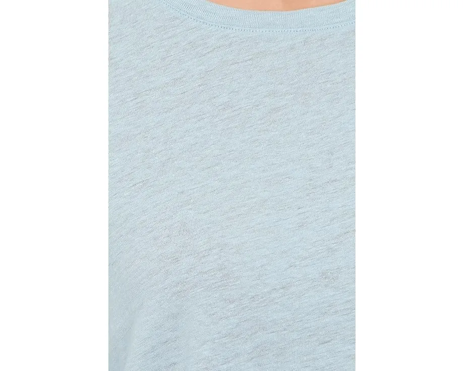 Футболка Eileen Fisher с круглым вырезом из органического льняного джерси