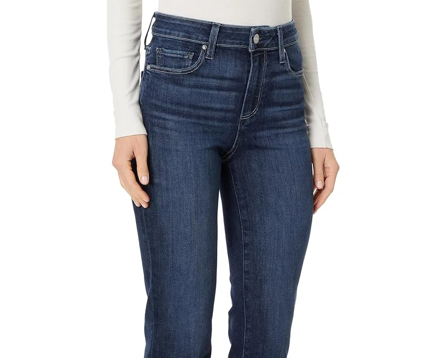 Джинсы Paige Cindy Raw Hem в темной стирке Shipwreck с необработанным краем