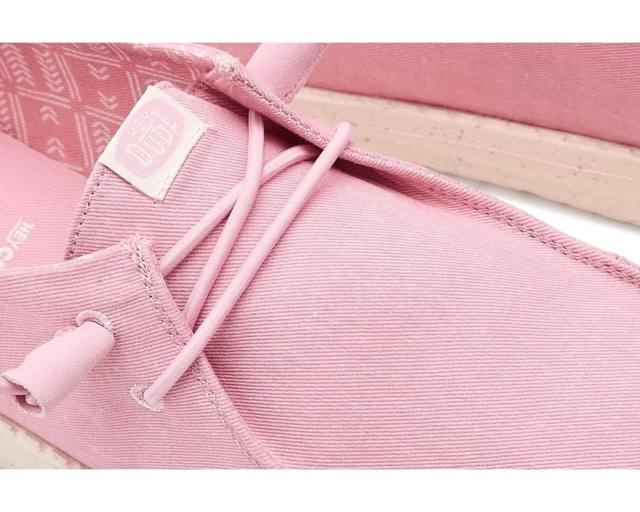 Туфли Wendy Y Stretch Canvas Cameo Pink с эластичным верхом для детей