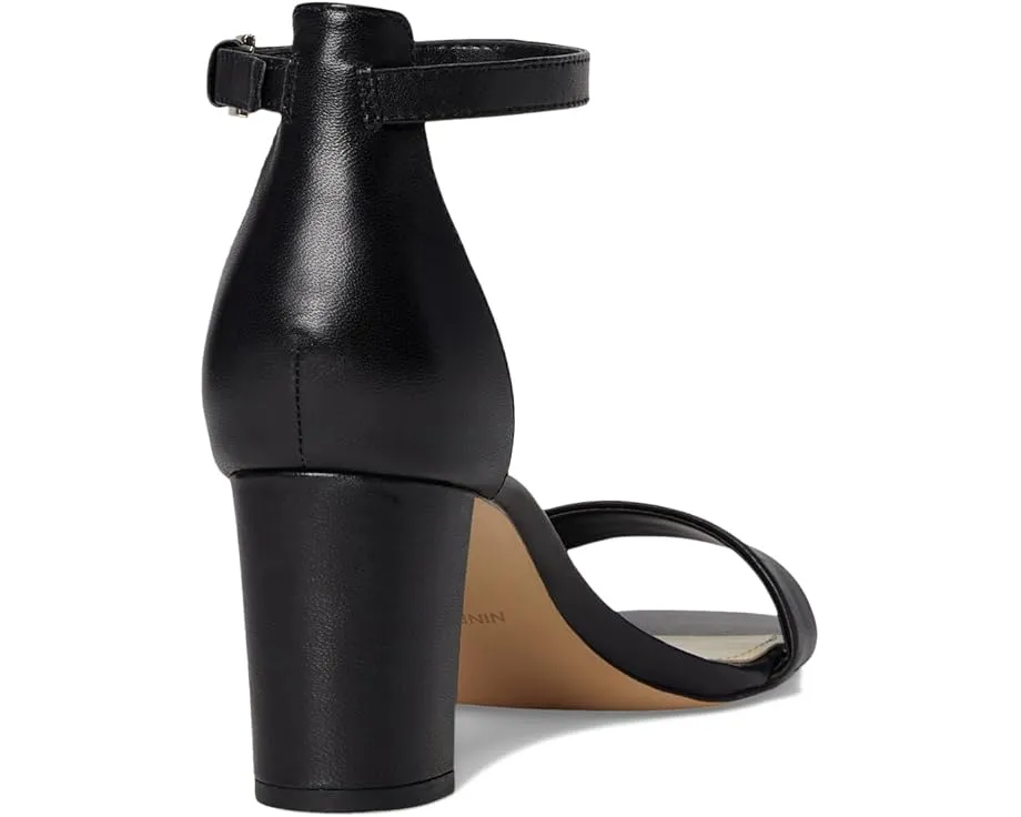 Сандалии Nine West Pruce с открытым носком и устойчивым квадратным каблуком