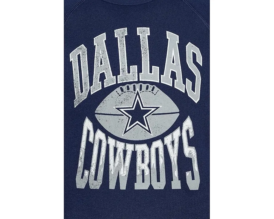 Толстовка NFL Dallas Cowboys реглан из флиса для детей Junk Food Clothing