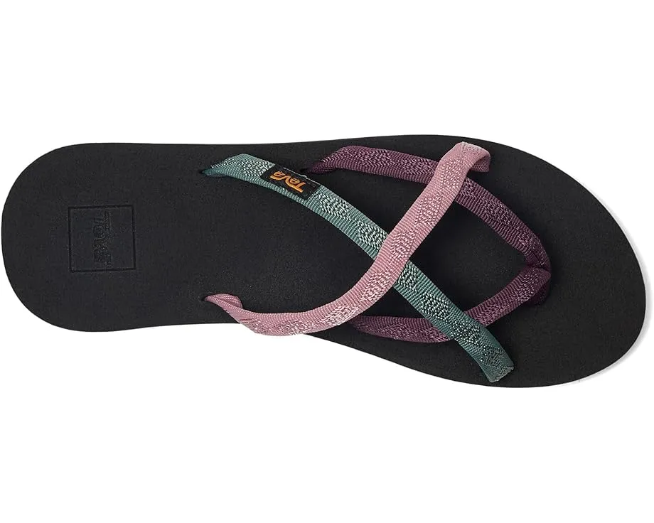 Teva Olowahu пляжные шлепанцы с перемычкой и поддержкой свода стопы