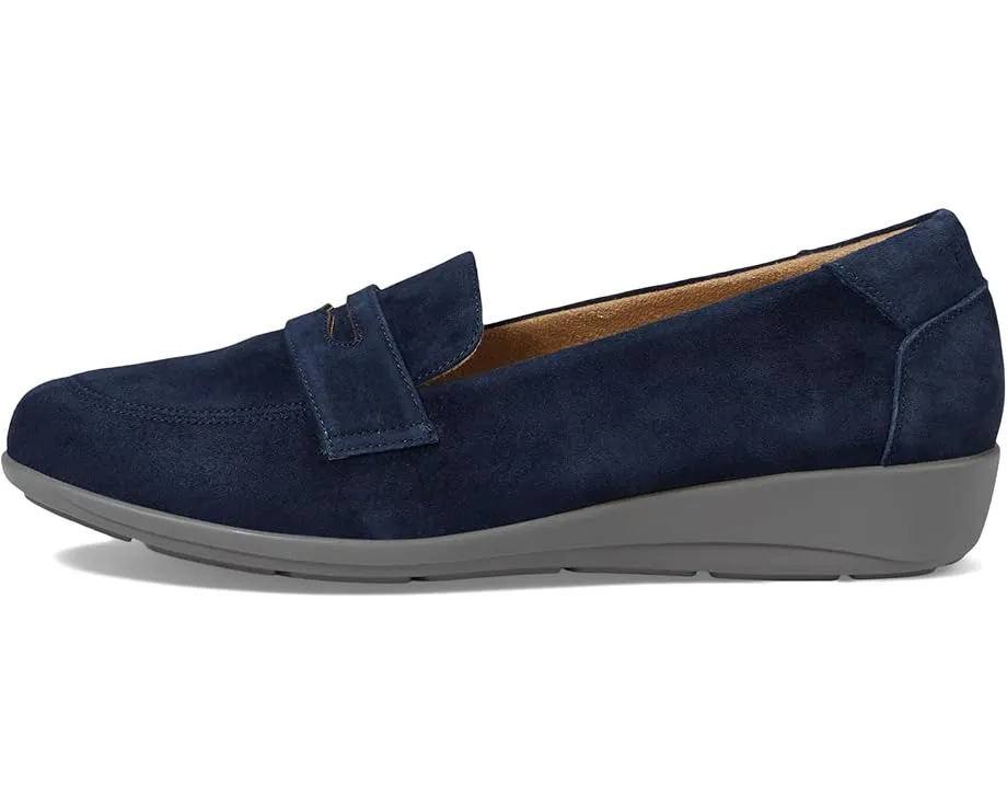 Балетки Propet Yetta на платформе из кожи или замши со съемной стелькой