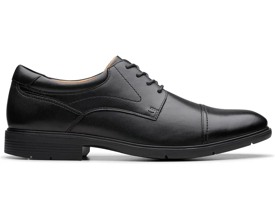 Оксфорды Clarks Eldredge Cap с мыском и резиновой подошвой
