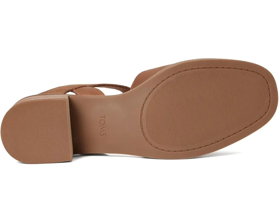 TOMS Туфли Jaclyn на устойчивом каблуке с ремешком и пряжкой