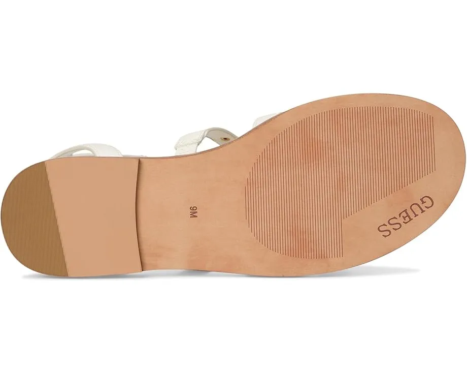 Сандалии GUESS Graydee с ремешками и логотипом треугольником